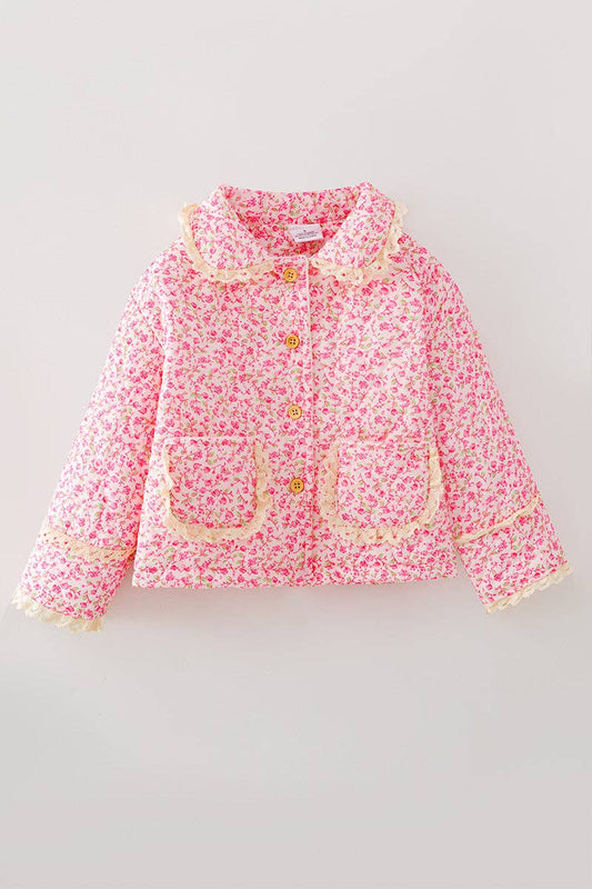 Ditsy Floral Quilted Jacket
