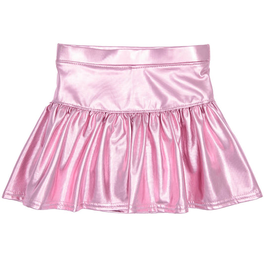 Metallic Pink Skort