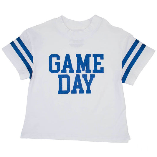 GAME DAY Glitter T’ Royal