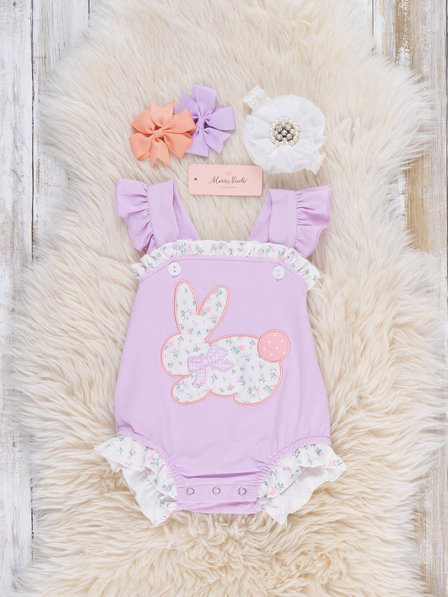 Blossoms Bunny Ruffle Bubble
