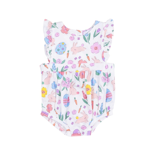 Easter Bunnies - Pink Sunsuit