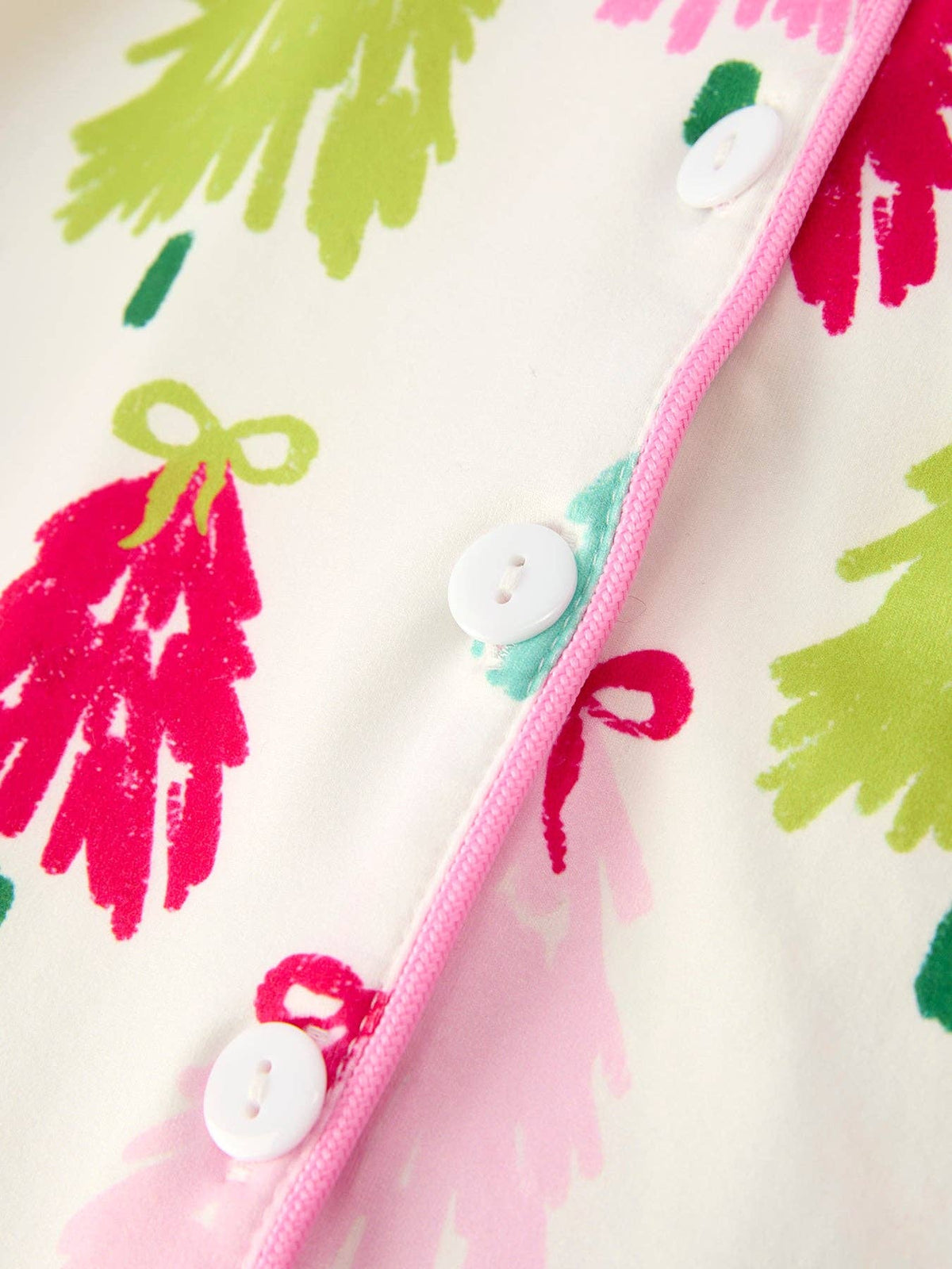 Christmas Tree Girls Pajama Set