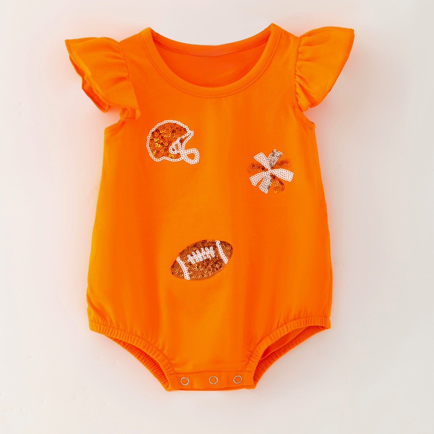 Football Sequin Romper