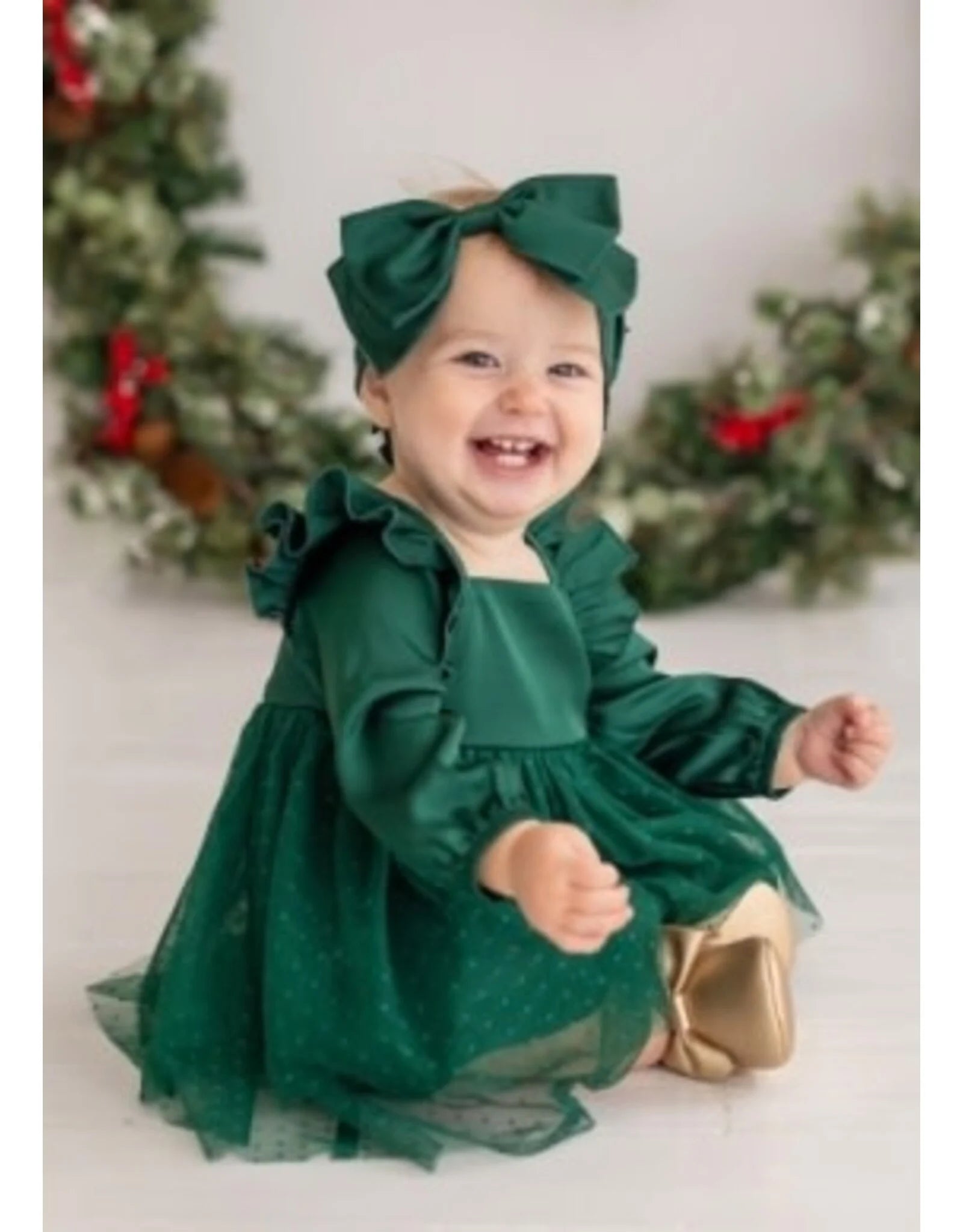 Mistletoe Dress / Baby Milli Kids Boutique Mistletoe Dress / Baby Milli Kids Boutique