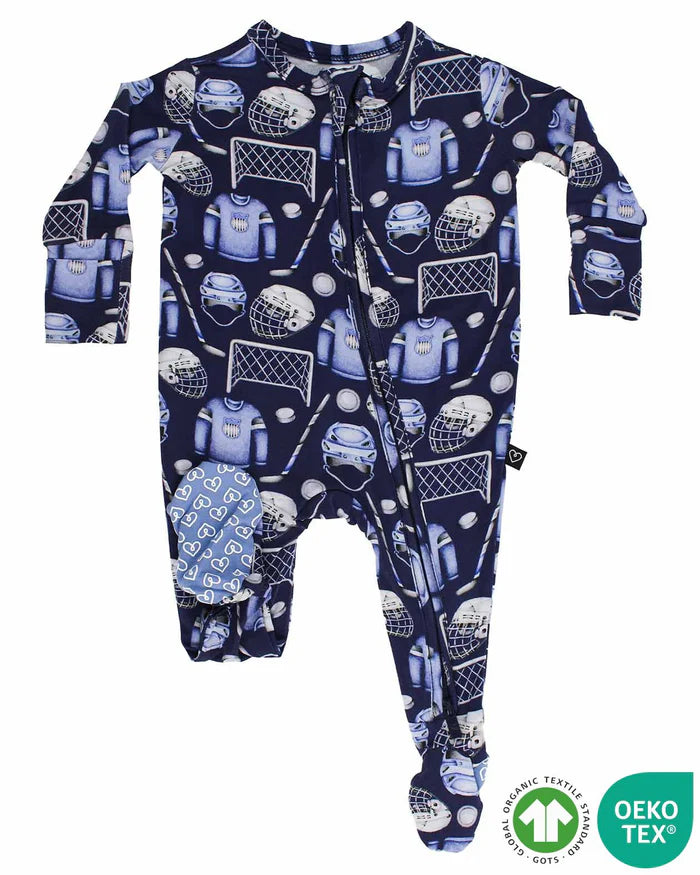 Eric Zippered Footie