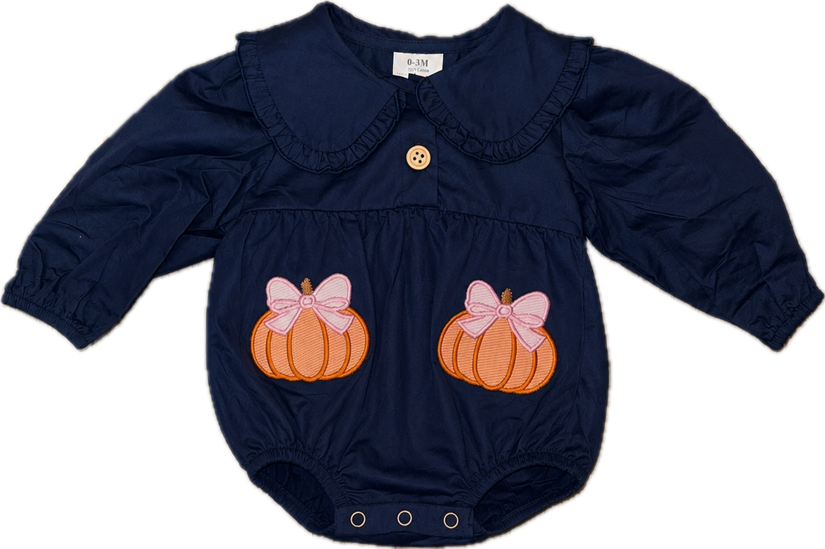Denim Pumpkin Bubble