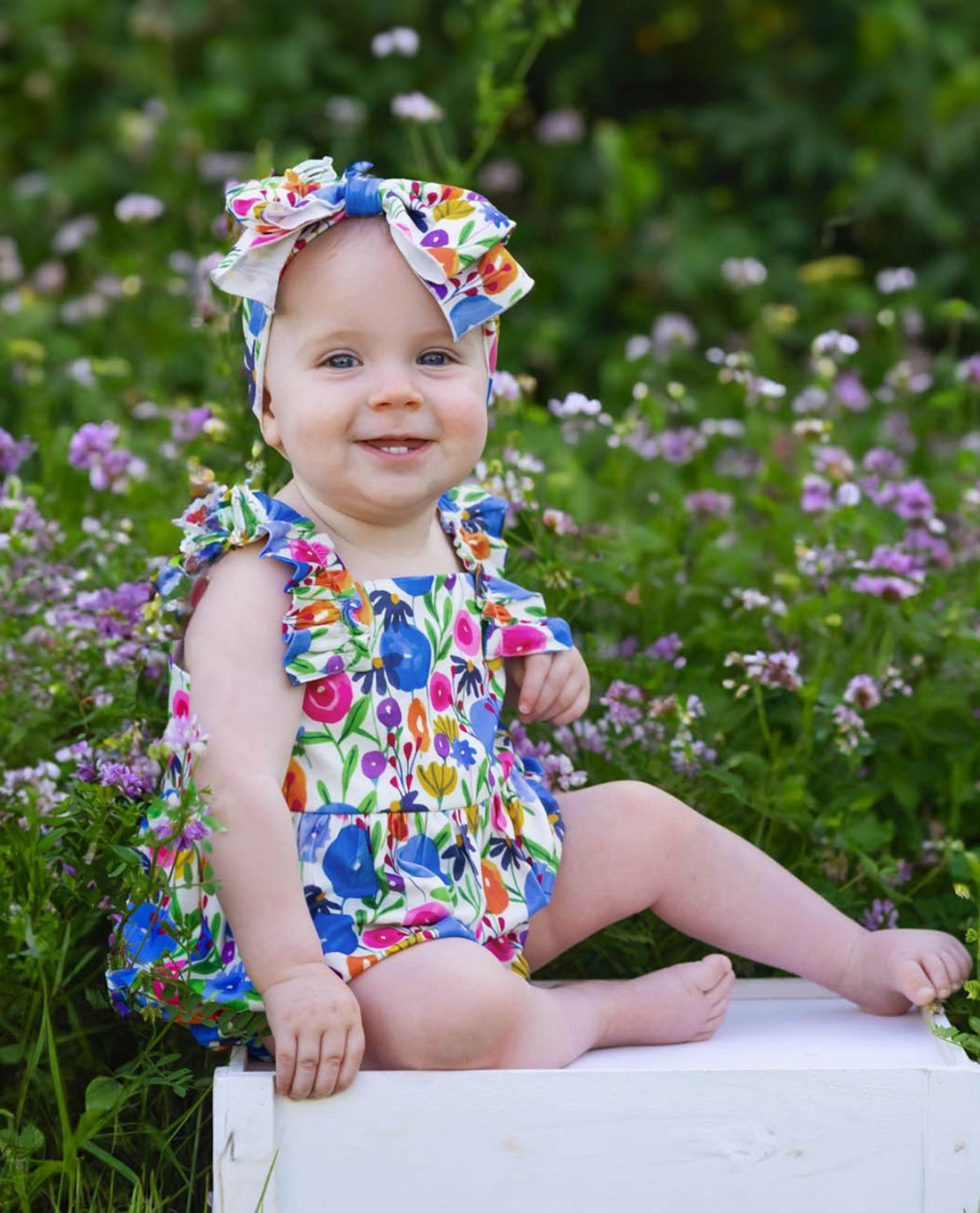 Wild Flowers Romper