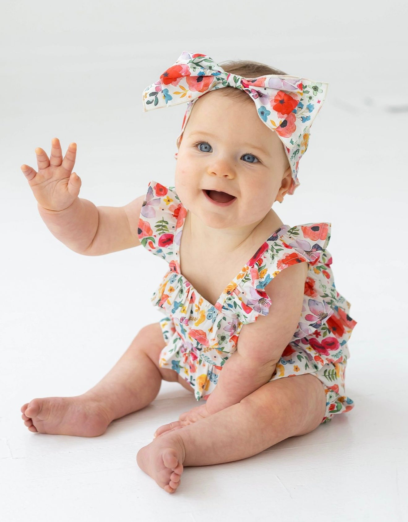 Dancing Petals Romper