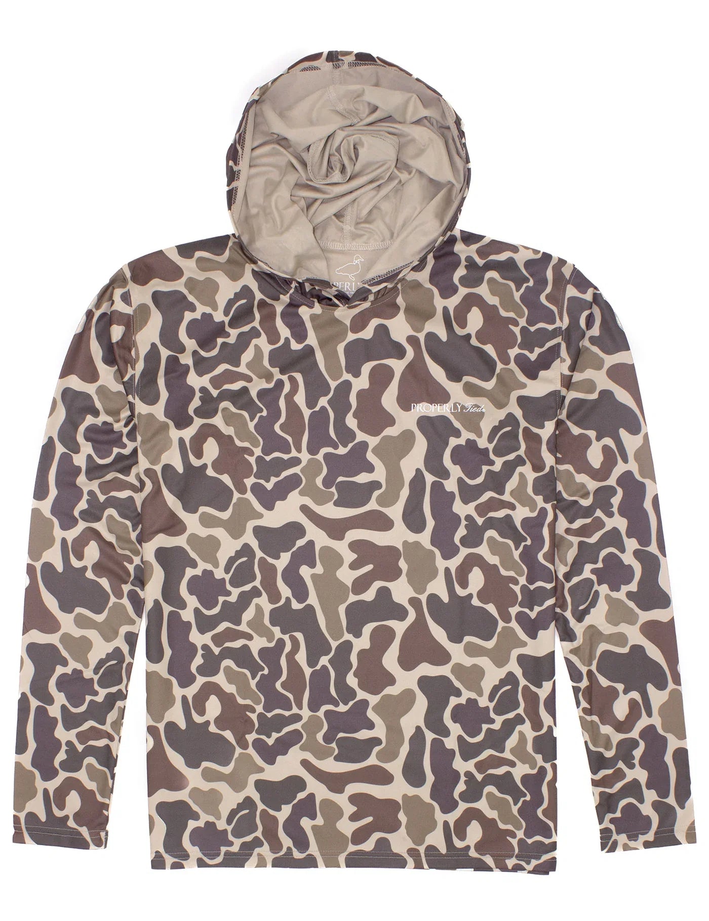 Boys Sportsman Performance Hoodie Vintage Camo