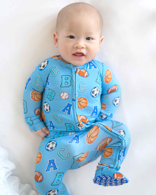 Andrew Zippered Footie