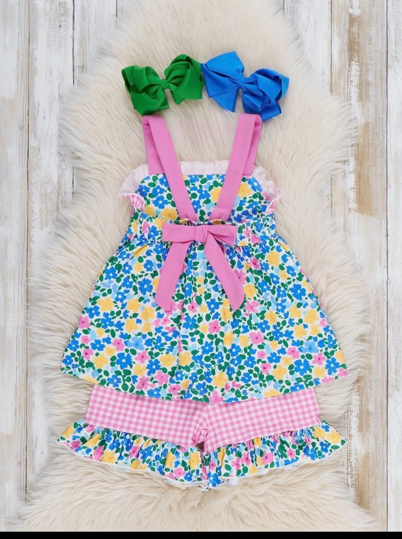 Blooming Garden Floral Ruffle Outfit