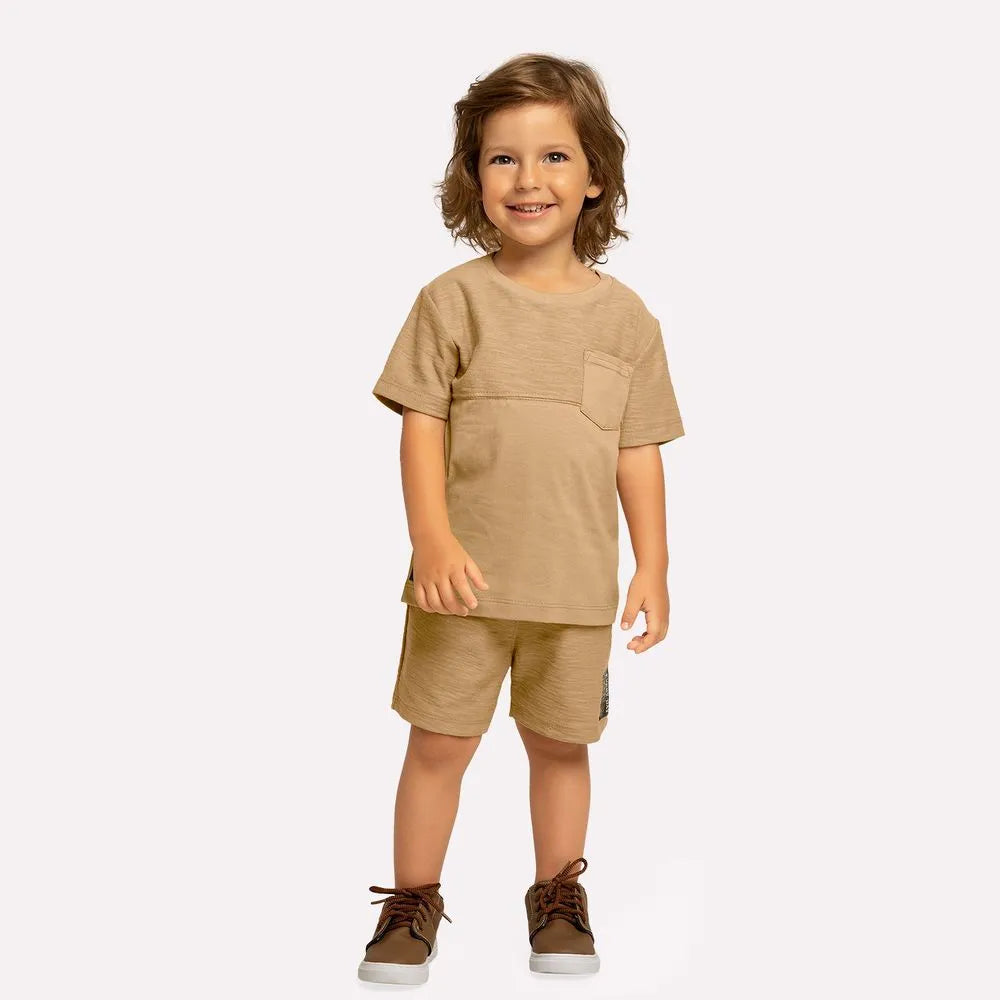 Milon Short Set - Tan