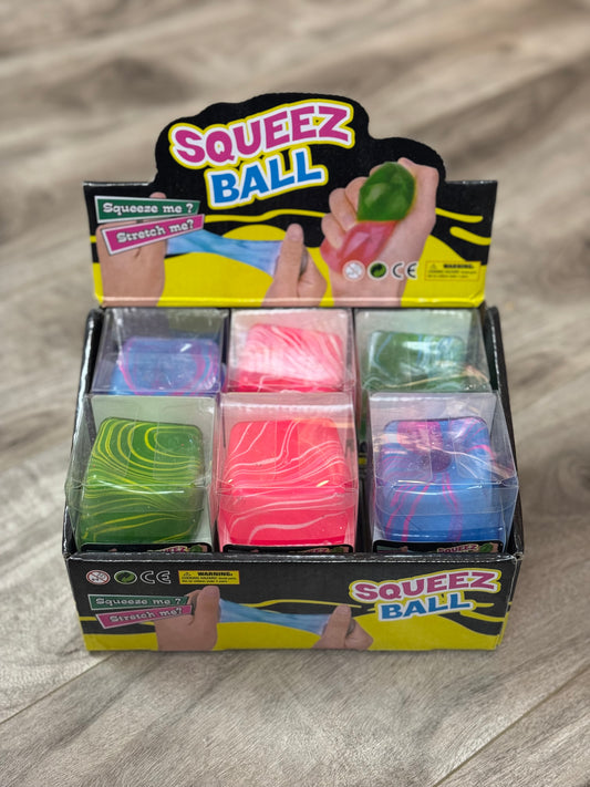 Squeez Ball Swirl Squishy