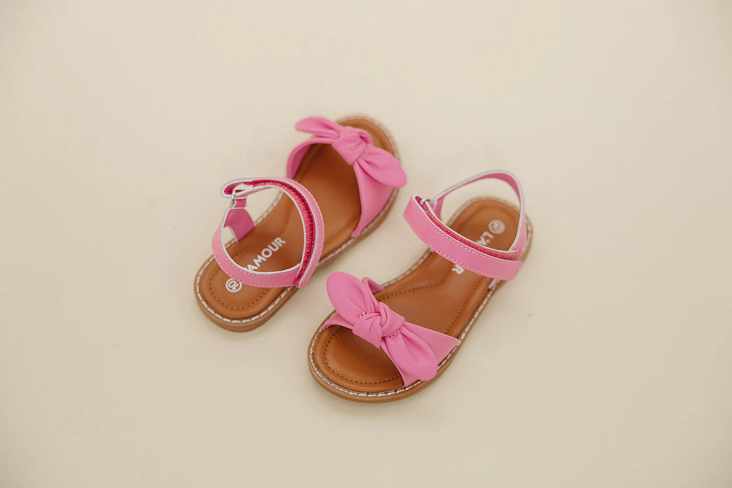 Pamela Knotted Bow Sandal - Malibu (Toddler)