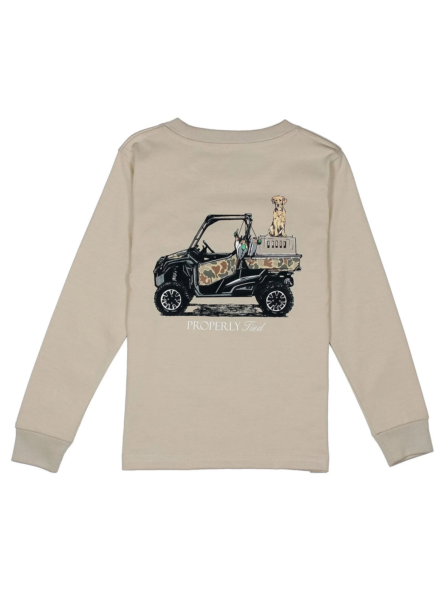 Boys Trail Tradition LS Linen