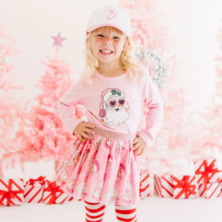 Disco Santa Christmas Long Sleeve