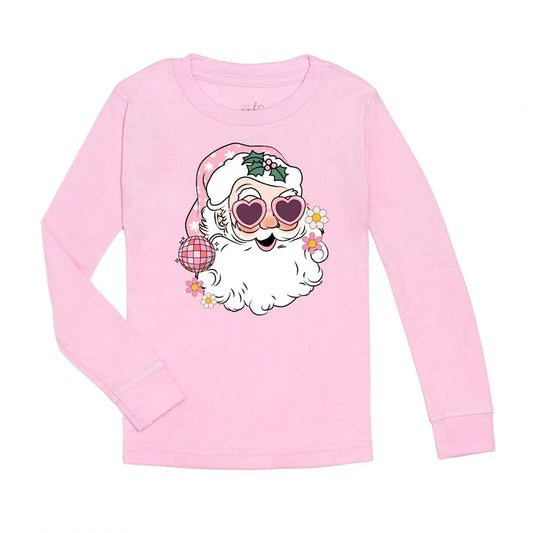 Disco Santa Christmas Long Sleeve