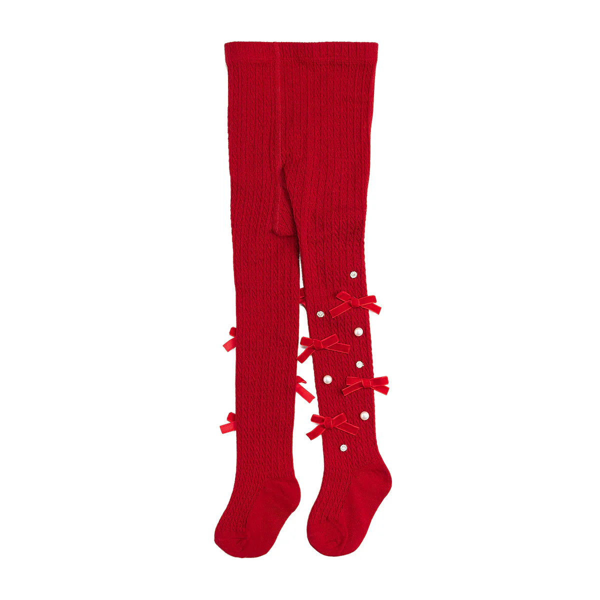Red Ruby Bedazzled Leggings
