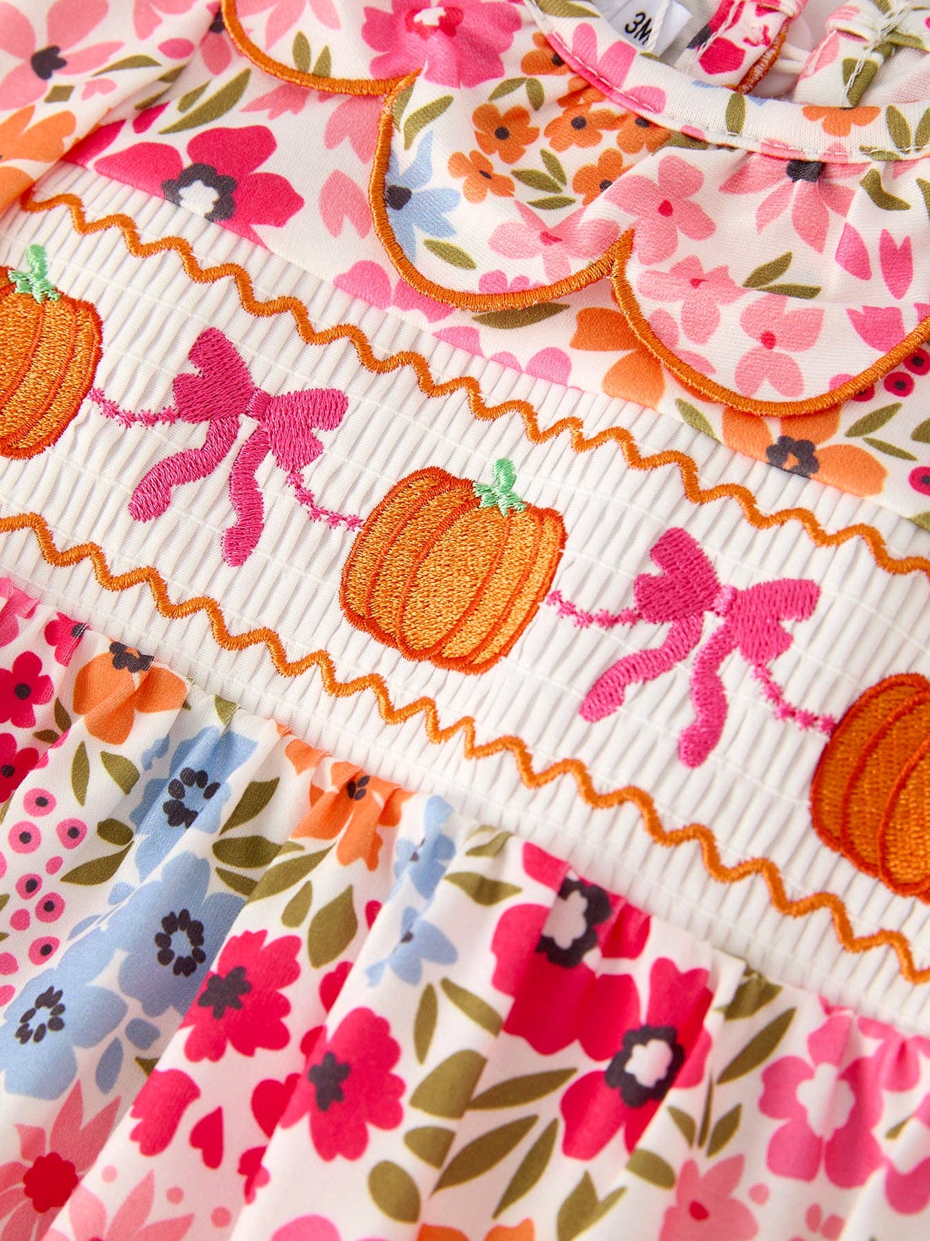 Pumpkin Bow Bubble