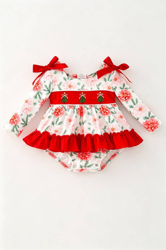 Embroidered Christmas Tree Bodysuit