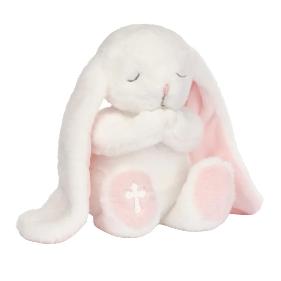 Heaven Sent Baptism White Plush Bunny