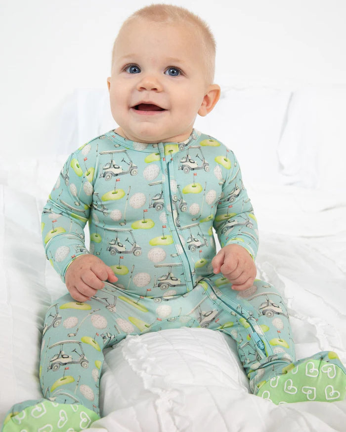 Noah Zippered Footie