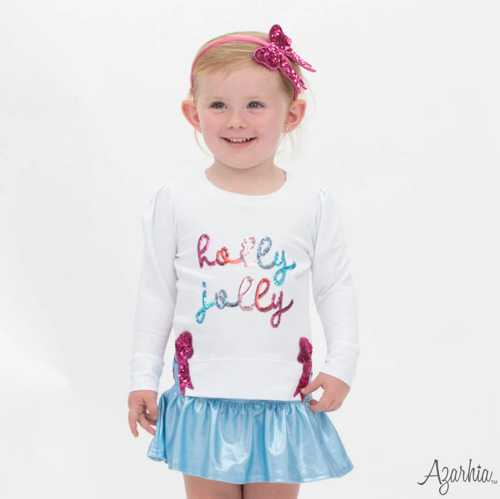 Sequin Holly Jolly Sweatshirt