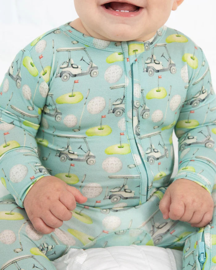 Noah Zippered Footie