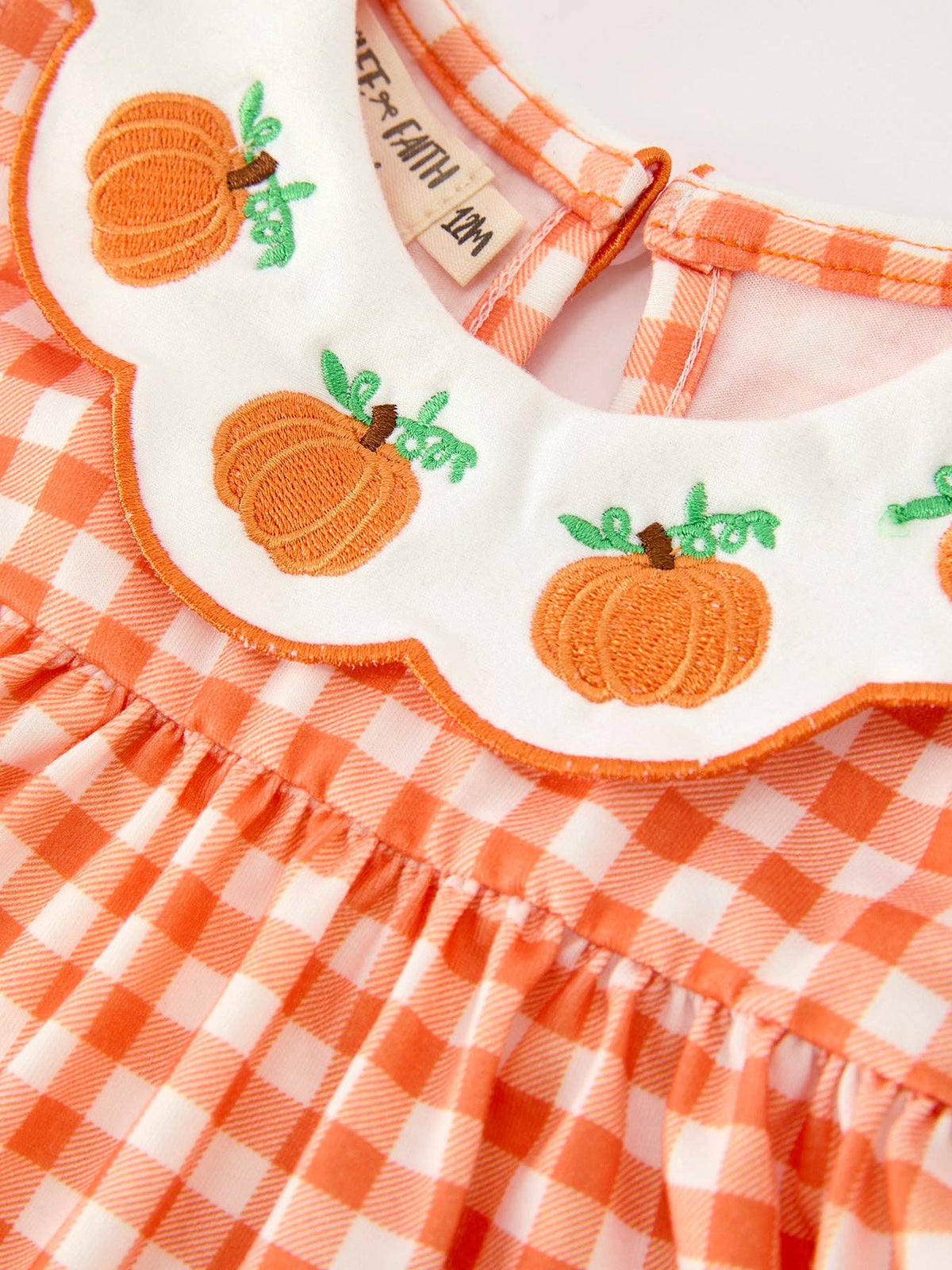 Pumpkin Puff Sleeve Bloomer Set