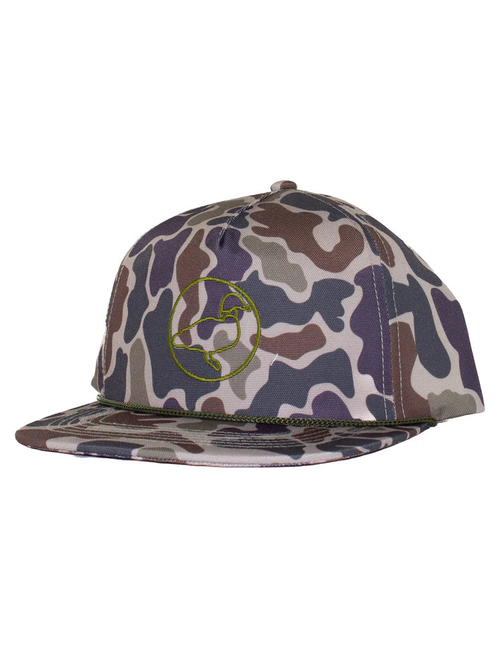 Boys Rope Hat Vintage Camo