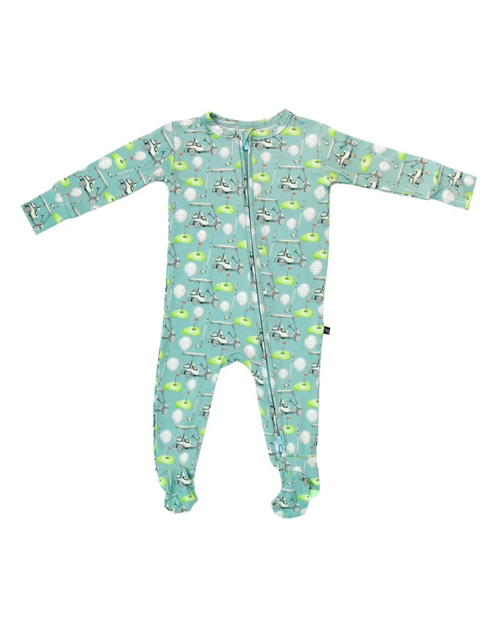 Noah Zippered Footie