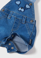 Yellow Denim Dungaree Set