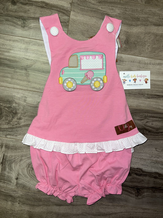 Ice Cream Truck Bloomer Set