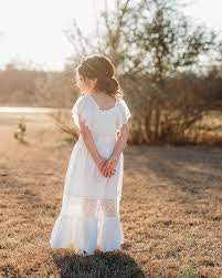 Lace Flutter Dress