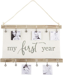 First Year Canvas Clip Frame