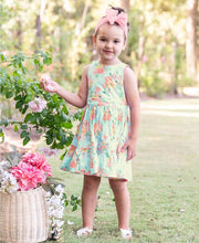 Tea Part Back Keyhole Bow Dress