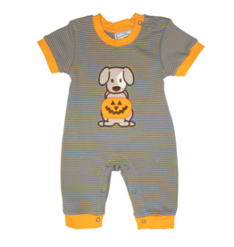Halloween Puppy Boy Romper